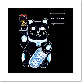 Protector Neko Posters and Art